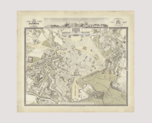 Plan der Stadt Hannover von 1846