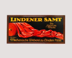 Plakat Lindener Samt