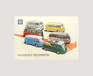 Plakat „Volkswagen-Transporter“