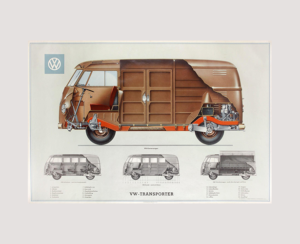 Plakat VW-Transporter